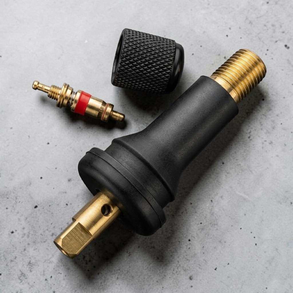 Válvula TPMS-413 de Goma para Sensor de Presión de Neumáticos