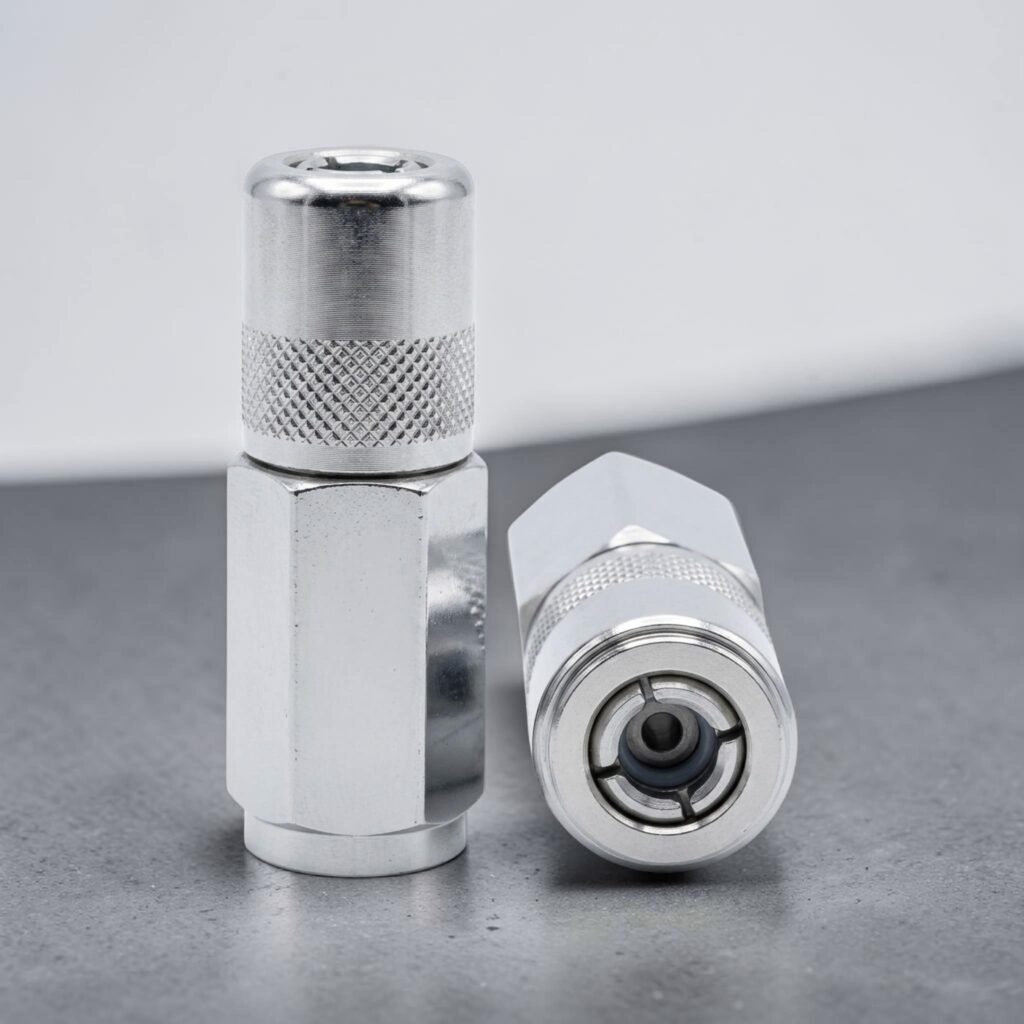 Acoplador para pistola de engrase 1/8