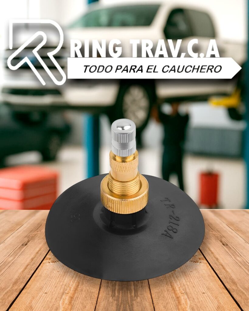 Válvula TR218A para cámara de tractor aire y agua