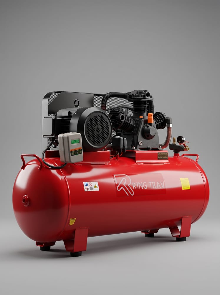 Compresor de Aire Industrial Ringtrav 7.5 HP 300L - 380V Trifásico