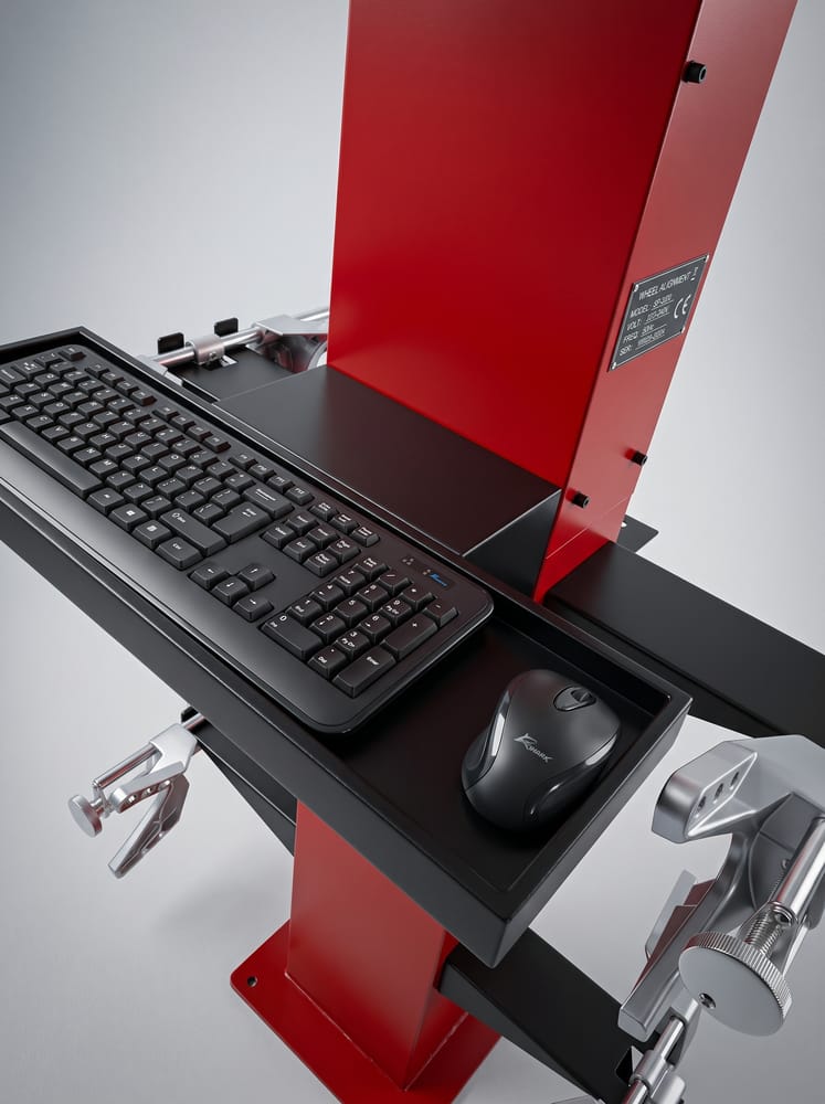 Consola de control y teclado de alineadora Ring Trav DS11